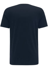 Mustang Alex C Print Męski T-Shirt Koszulka Logo Tee Dark Sapphire 1015052 4136